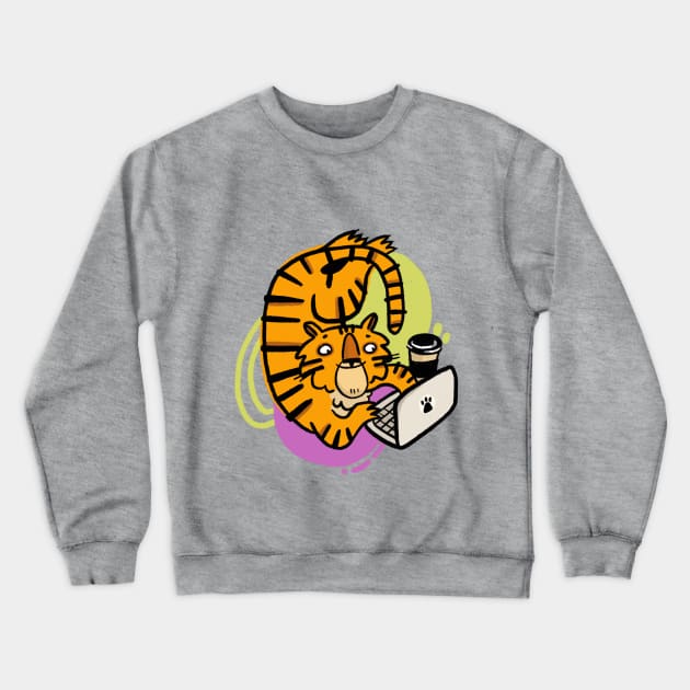 Chilling Crewneck Sweatshirt by kattymur